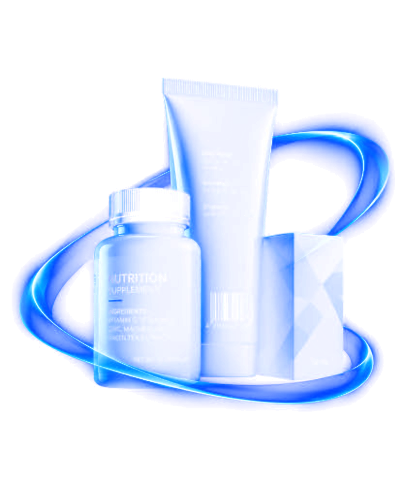 Supplement, cream and boxed product checked by Revisar